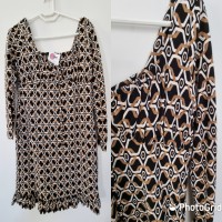 Next brown 90s style dress