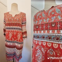 Boho Paisley dress